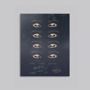 MICROBLADING PAPER PRACTICE PAD - 5 pcs